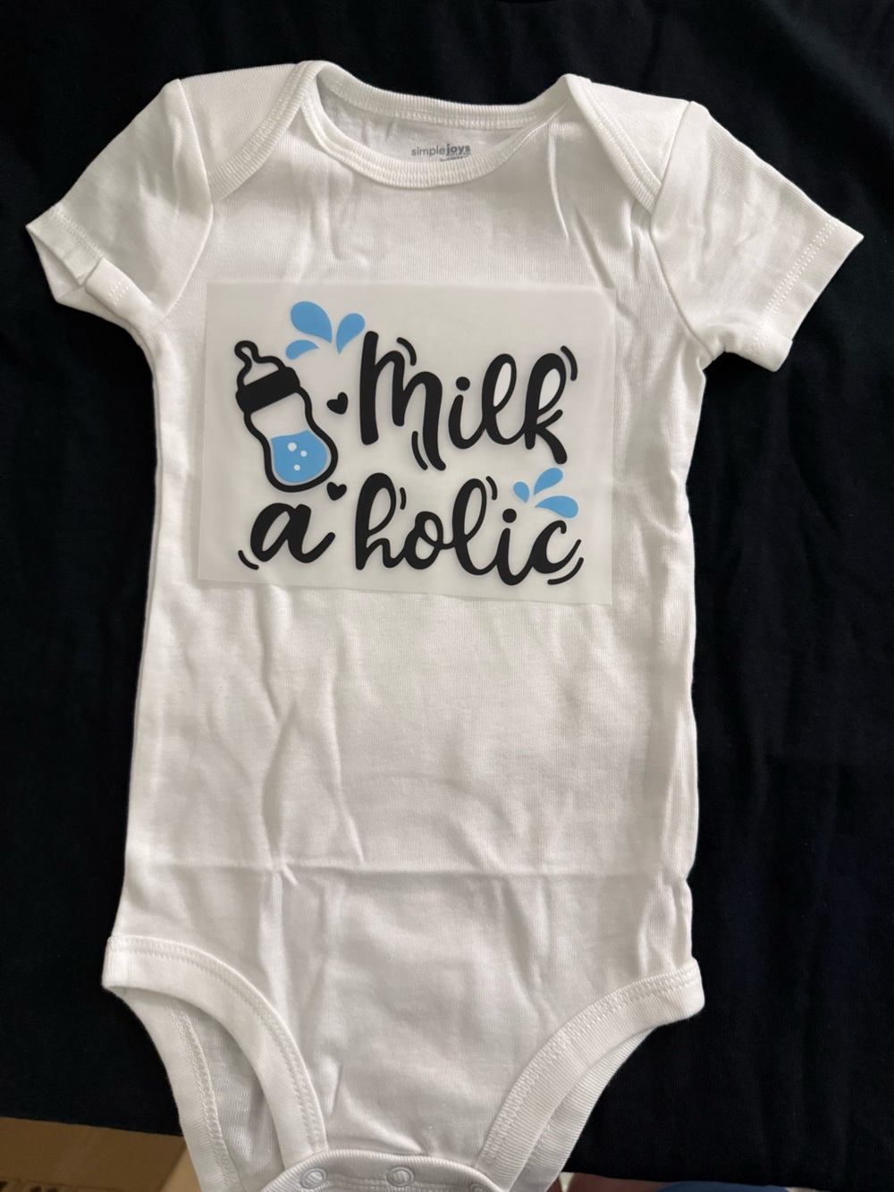 Custom baby onesie